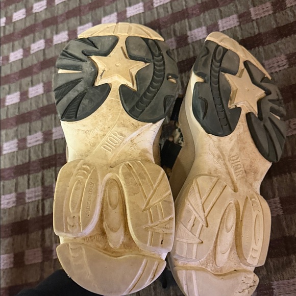 Dior Green and Yellow Women's Sneakers - Picture 8 of 8